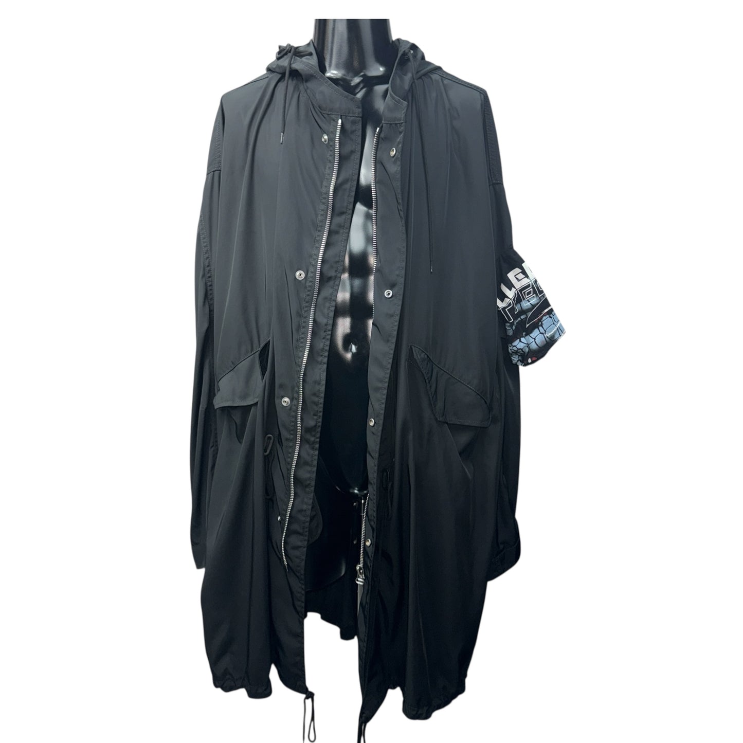 【RAF SIMONS】ラフシモンズ Oversized Printed Parka モッズコート