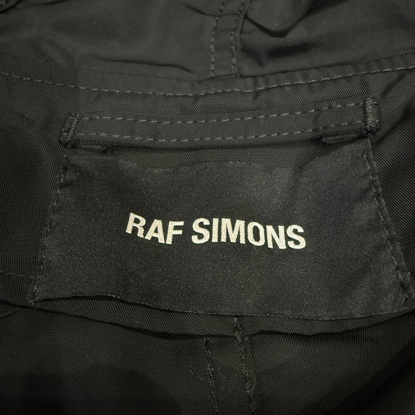 【RAF SIMONS】ラフシモンズ Oversized Printed Parka モッズコート