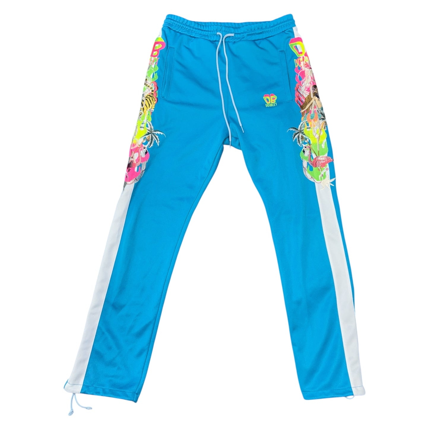 【DOUBLET】ダブレット CHAOS EMBROIDERY TRACK PANTS パンツ