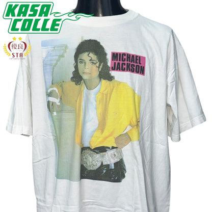 【MICHAEL JACKSON】マイケル・ジャクソン "PHOTO" 90's Vintage Tシャツ