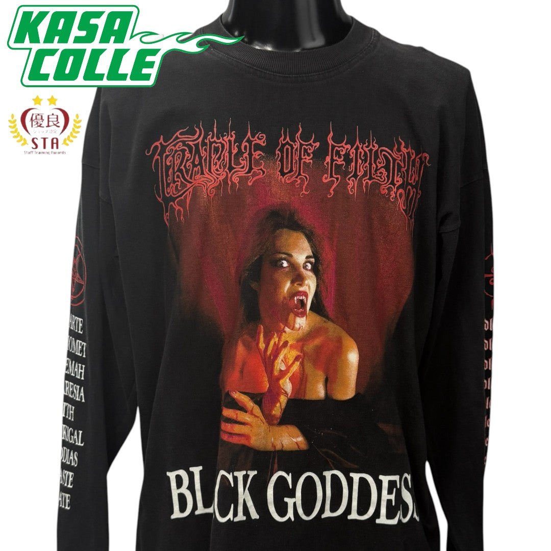 【CRADLE OF FILTH】クレイドルオブフィルス Vintage 90s ロングスリーブ Tシャツ