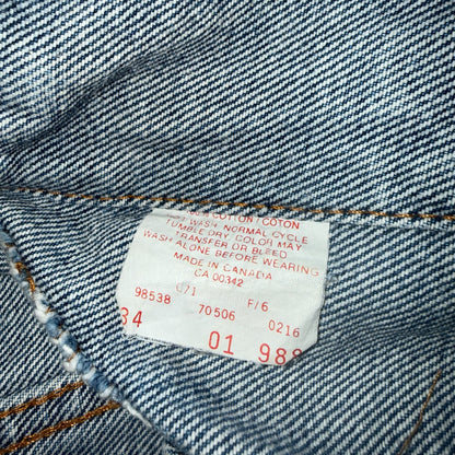 【Levi’s】リーバイス カナダ製 70506-0216 vintage デニムジャケット Gジャン