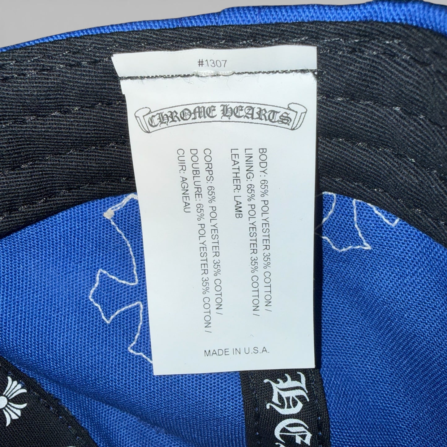 【CHROME HEARTS】クロムハーツ CROSS PATCH ベースボールキャップ
