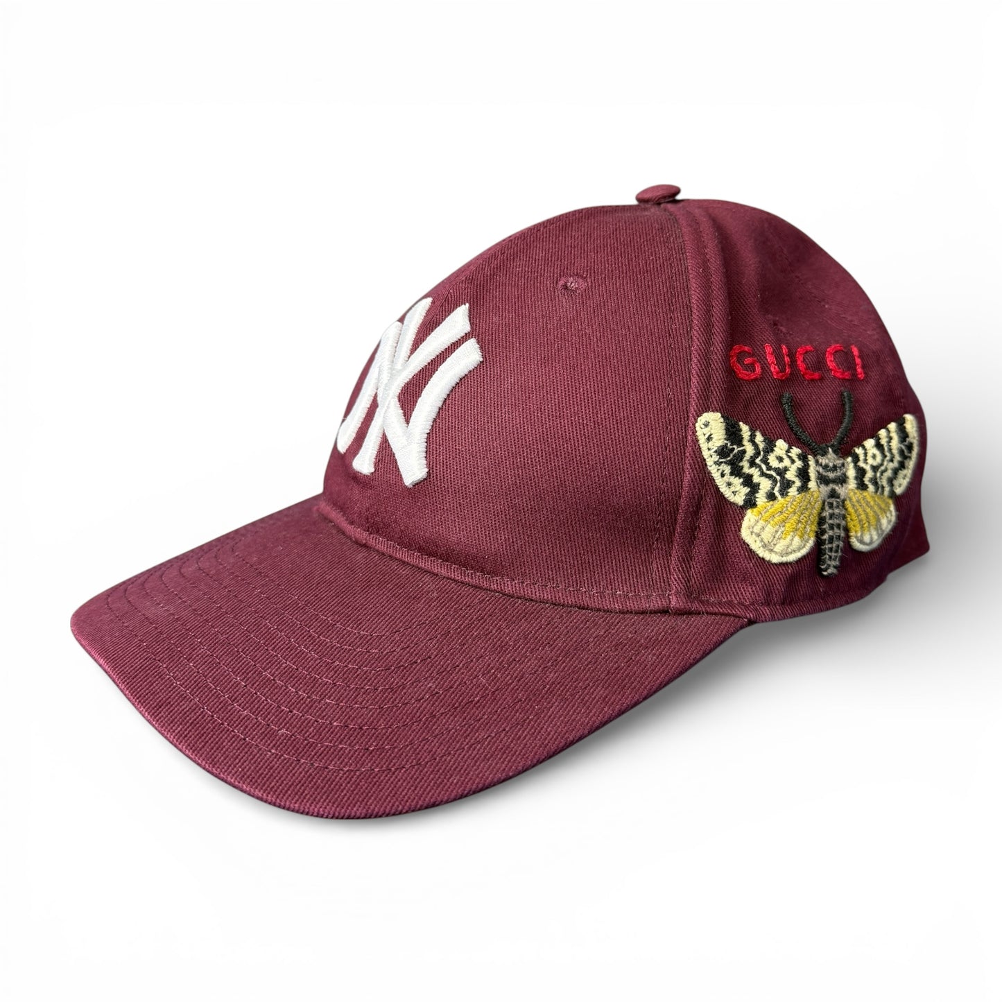 【GUCCI × NY YANKEES】グッチ ニューヨークヤンキース ベースボールキャップ