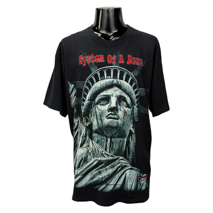 【SYSTEM OF A DOWN】システム・オブ・ア・ダウン "STATUE OF LIBERTY" 00'sメキシカン Vintage Tシャツ