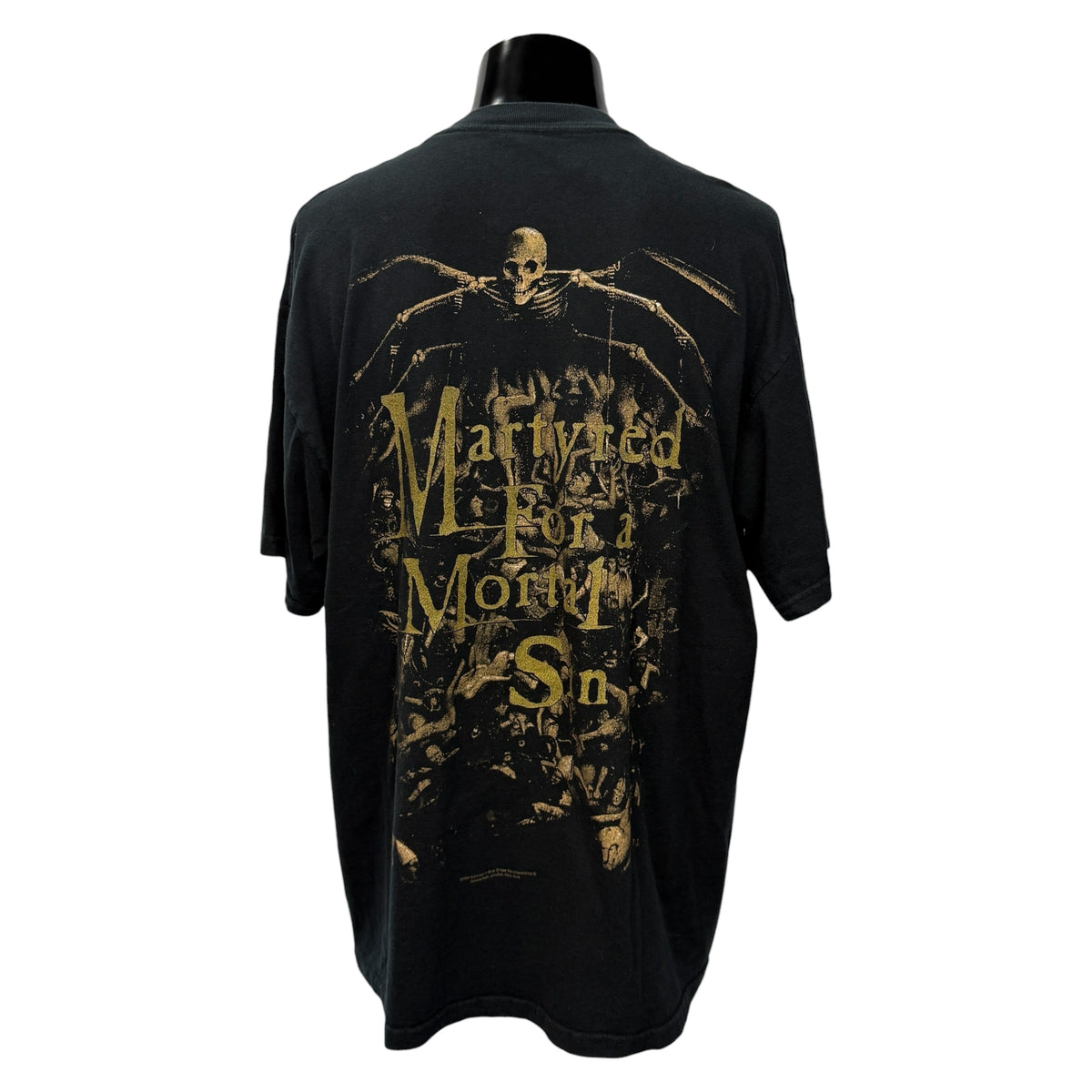 【CRADLE OF FILTH】クレイドル・オブ・フィルス "MARTYRED FOR A MORTAL SIN" 90's〜00's Vintage Tシャツ