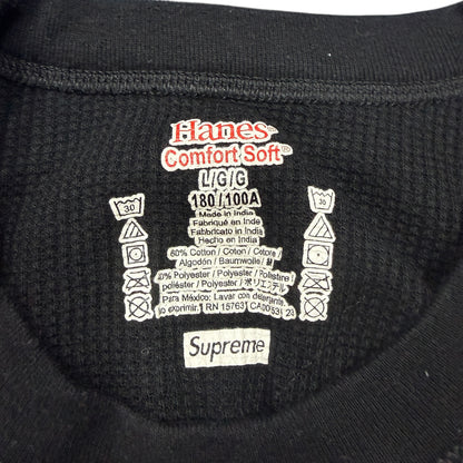 【Supreme 】シュプリーム "Skeleton Thermal " スカル 骸骨 ロンT Hanesボディ