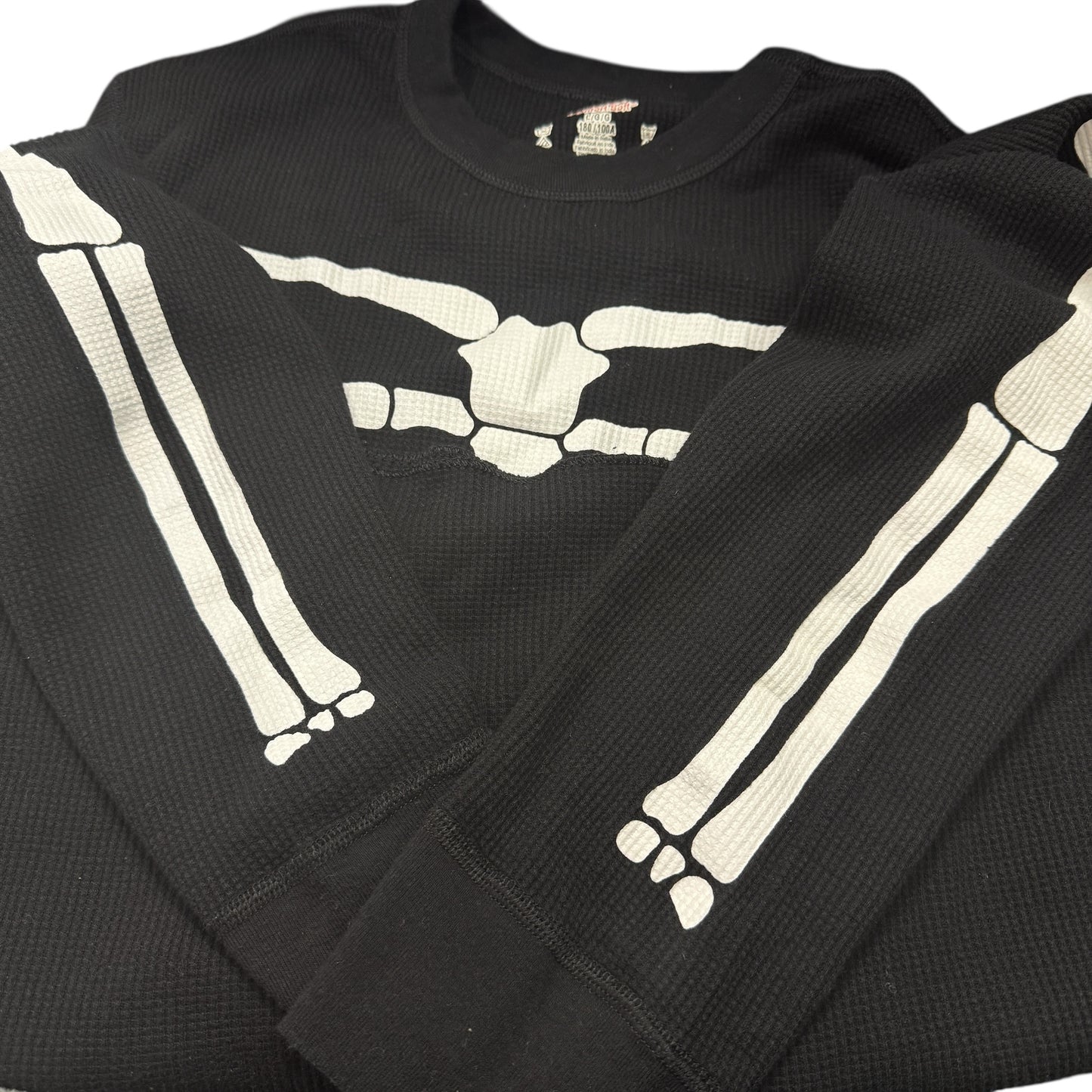 【Supreme 】シュプリーム "Skeleton Thermal " スカル 骸骨 ロンT Hanesボディ
