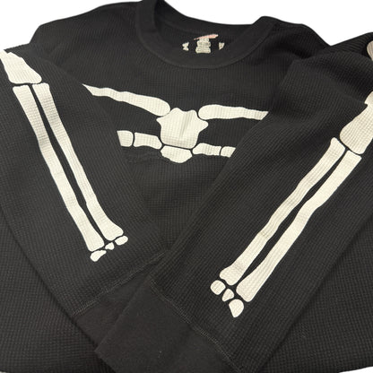 【Supreme 】シュプリーム "Skeleton Thermal " スカル 骸骨 ロンT Hanesボディ