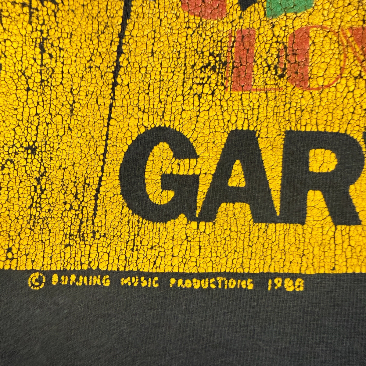 【BURNING SPEAR】バーニング・スピア "LOVE GARVEY" 1988年コピーライト 80's Vintage Tシャツ