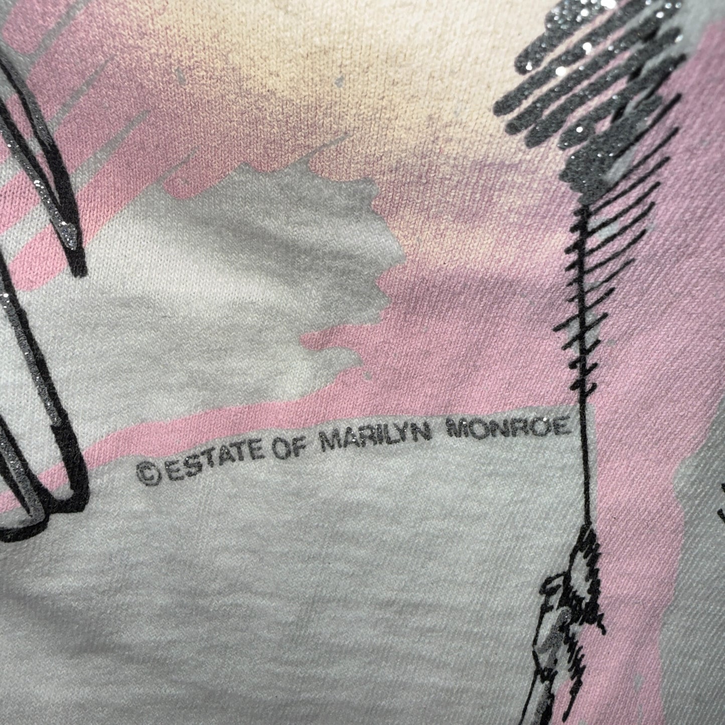 【MARILYN MONROE】マリリン・モンロー コピーライト 90sVintage Tシャツ