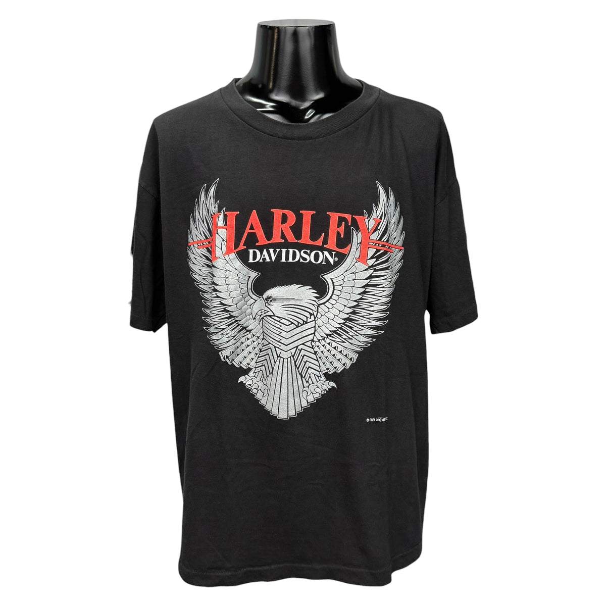 【HARLEY-DAVIDSON】ハーレーダビッドソン "EAGLE & BAR SHIELD" 90's Vintage Tシャツ
