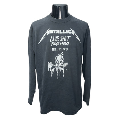 【METALLICA】メタリカ "Live Shit" 1993年 ロングスリーブTシャツ