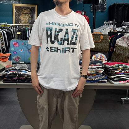 【FUGAZI】フガジ "THIS IS NOT A FUGAZI T-SHIRT" 90's Vintage Tシャツ