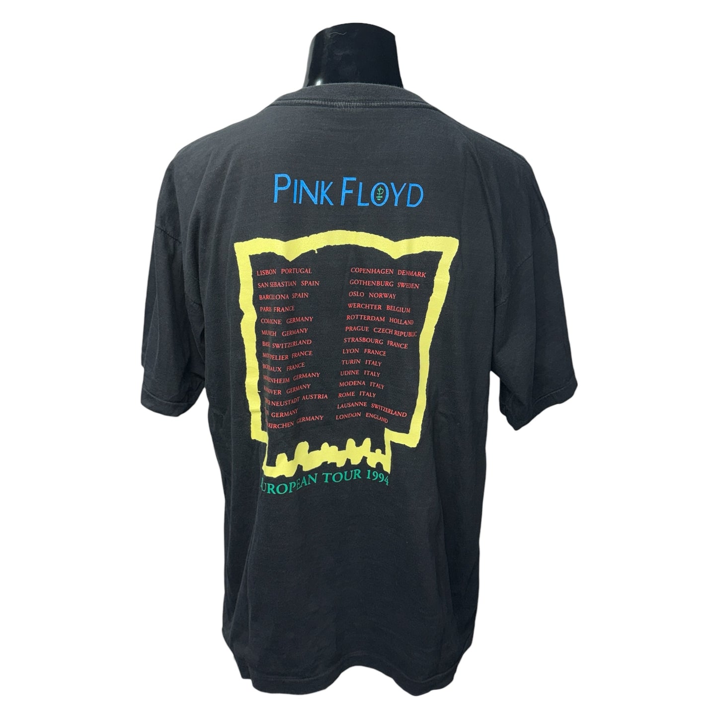 【PINK FLOYD】ピンクフロイド The Division Bell European Tour 1994 Vintage Tシャツ