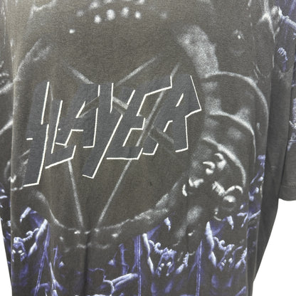 【SLAYER】スレイヤー "ALL OVER PRINT SKULL" 90's Vintage Tシャツ