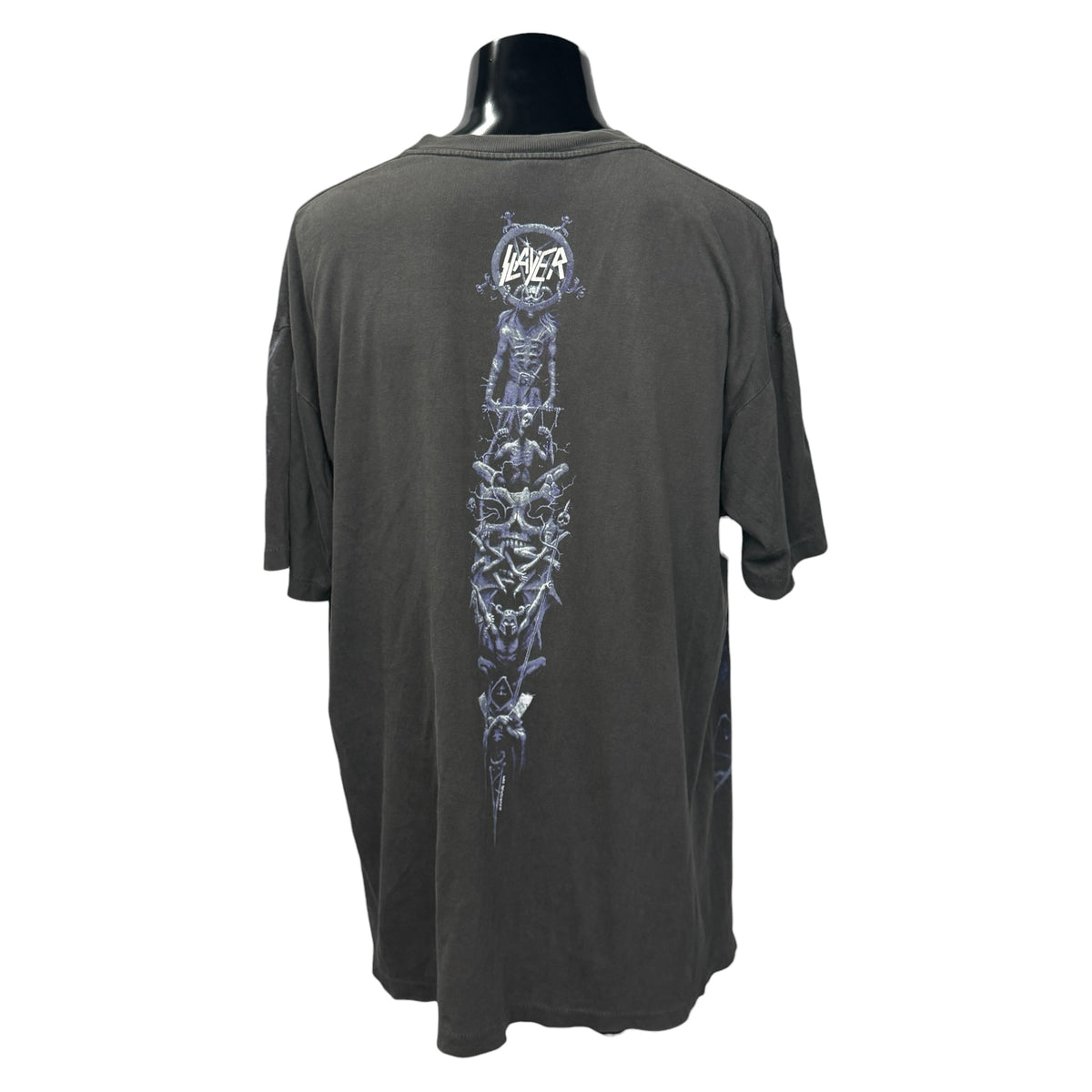 【SLAYER】スレイヤー "ALL OVER PRINT SKULL" 90's Vintage Tシャツ