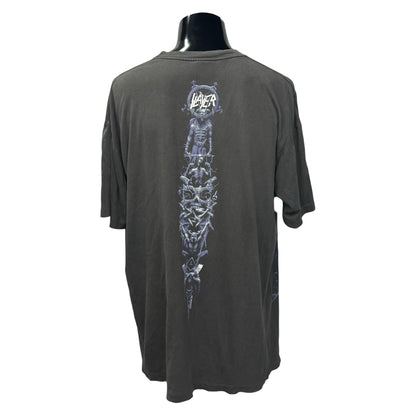 【SLAYER】スレイヤー "ALL OVER PRINT SKULL" 90's Vintage Tシャツ