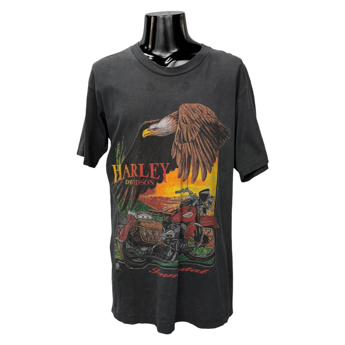 【HARLEY-DAVIDSON】ハーレーダビッドソン "IMMORTAL EAGLE" 90's Vintage Tシャツ