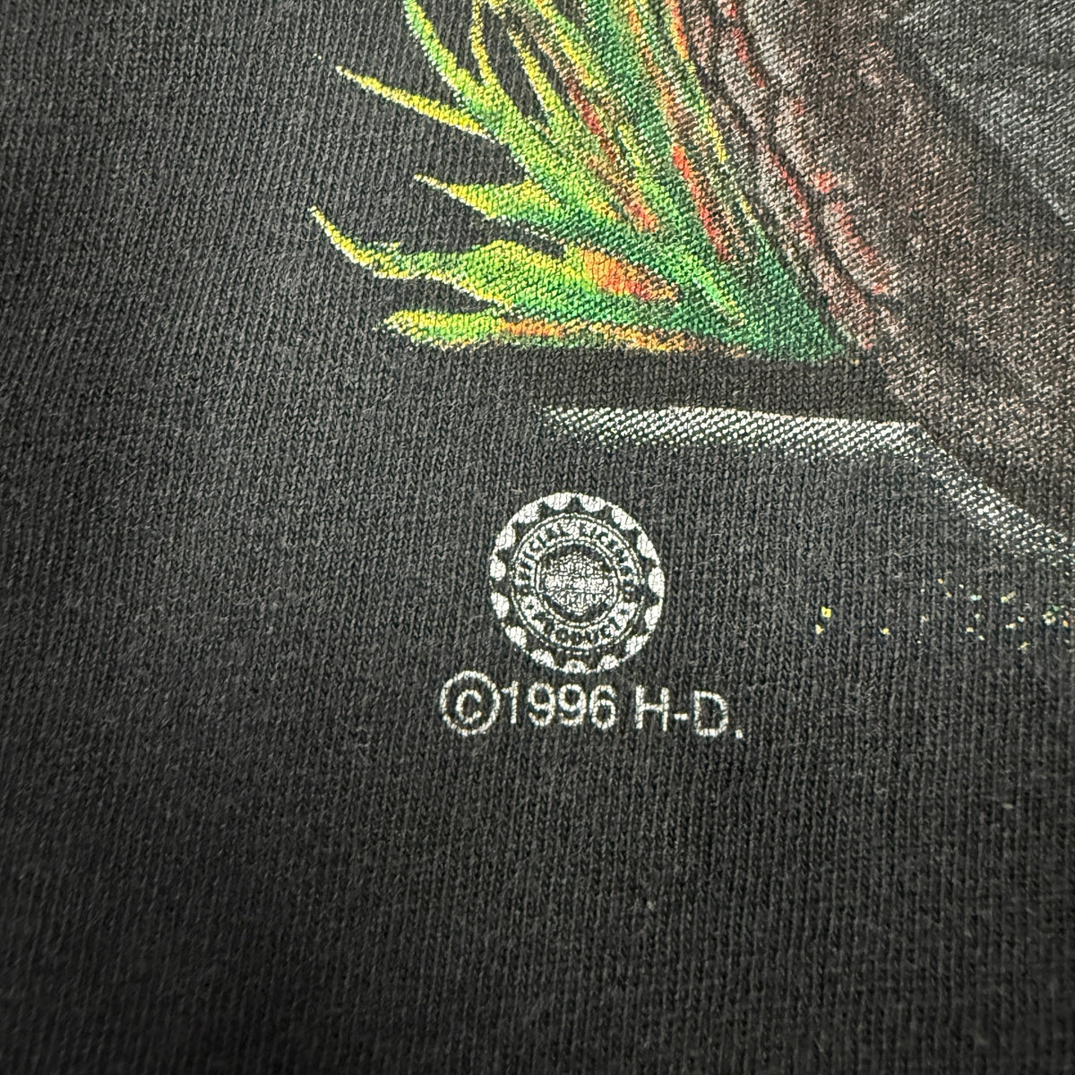 【HARLEY-DAVIDSON】ハーレーダビッドソン "IMMORTAL EAGLE" 90's Vintage Tシャツ