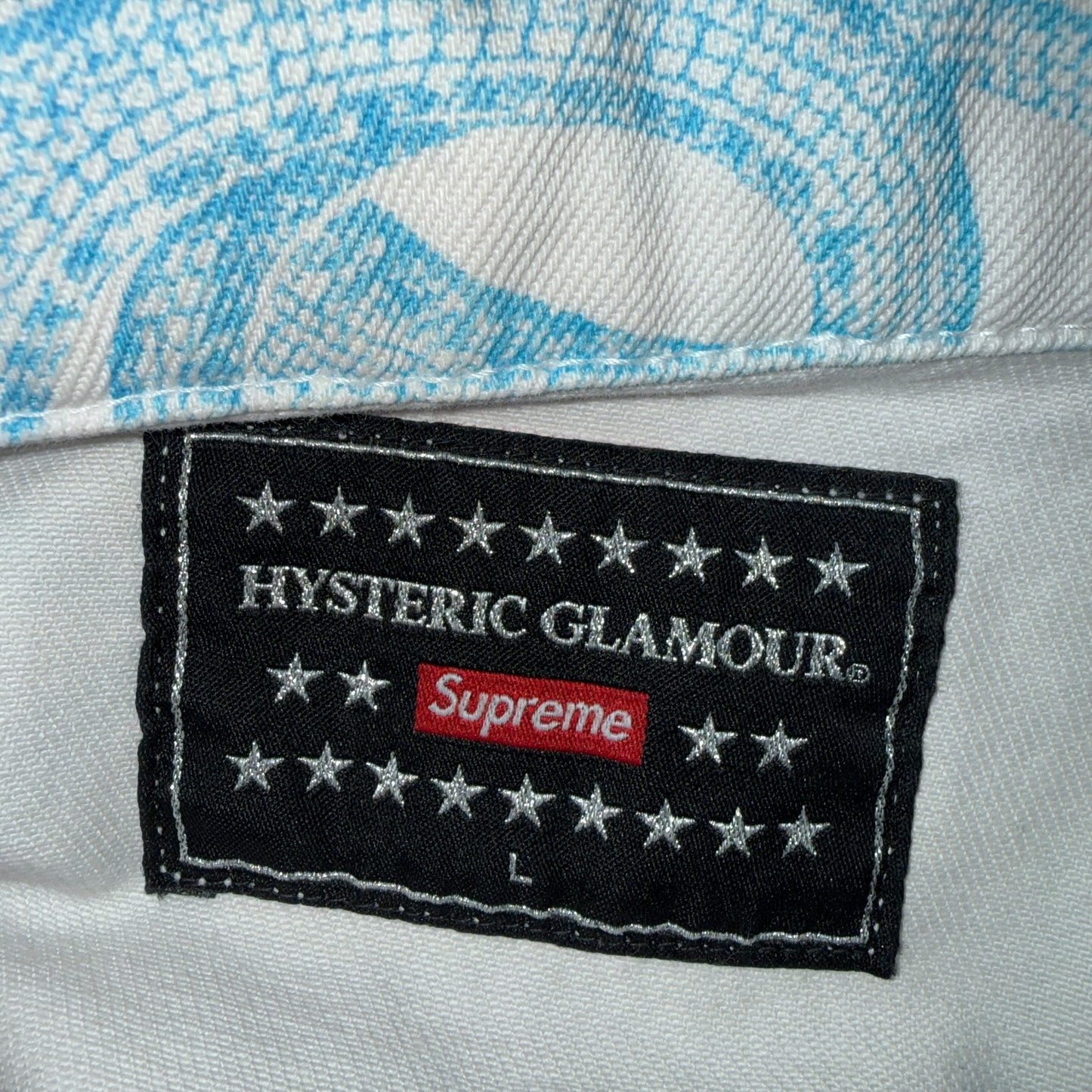【SUPREME × HYSTERIC GLAMOUR】シュプリーム ヒステリックグラマー 21SS Snake Denim Trucker Jacket