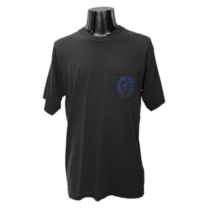 【CHROME HEARTS】クロムハーツ BLUE CROSS POCKET TEE OLD Y2K