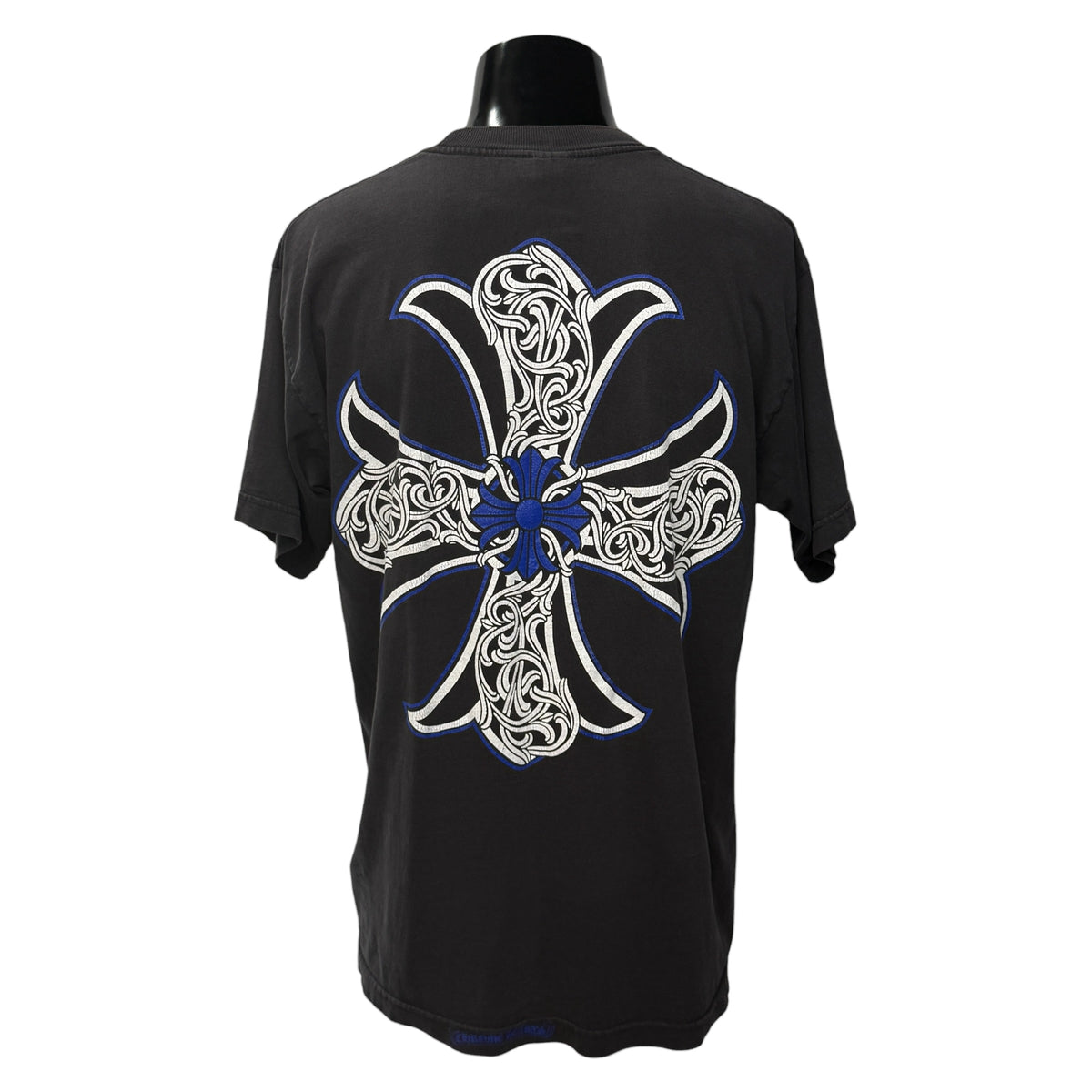 【CHROME HEARTS】クロムハーツ BLUE CROSS POCKET TEE OLD Y2K