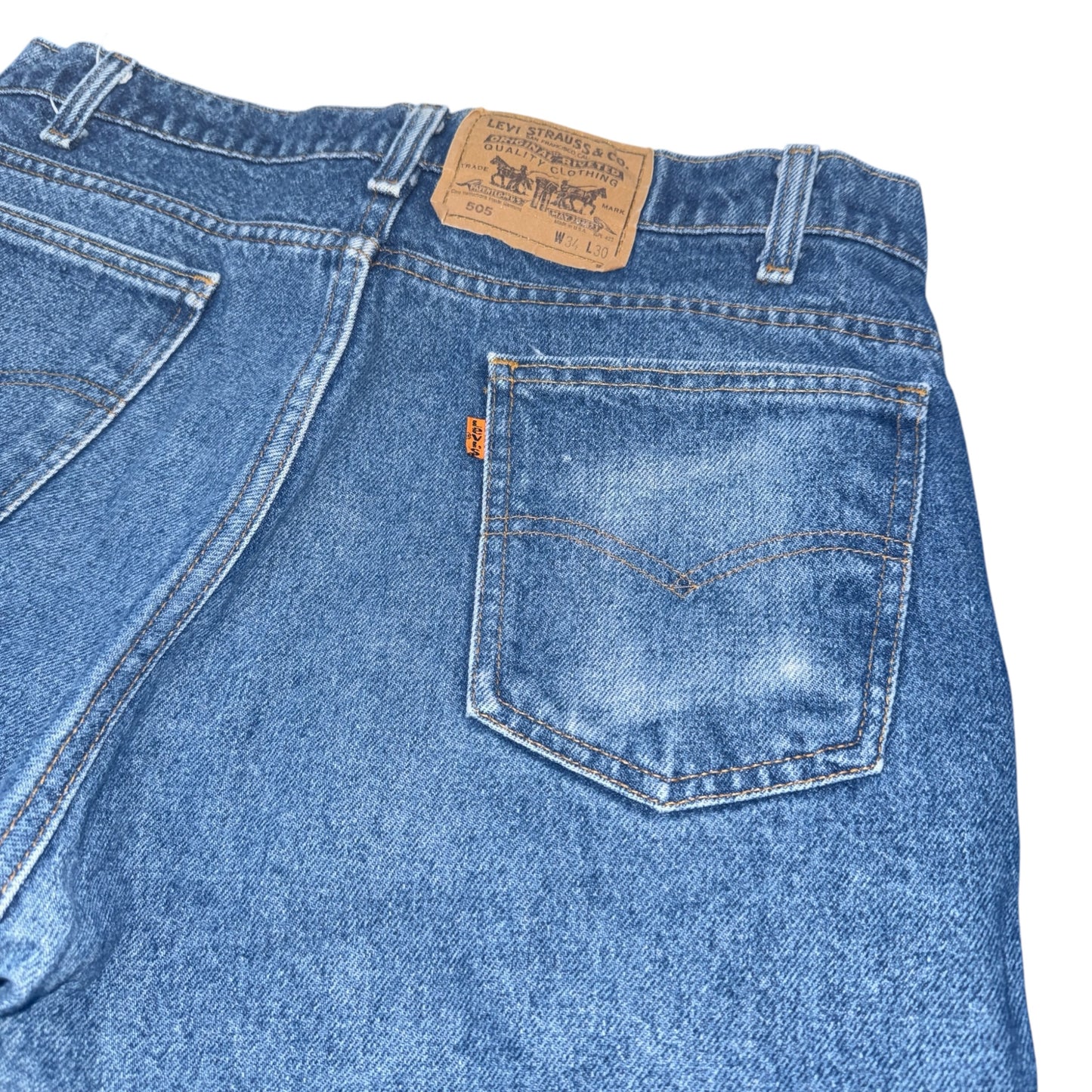【LEVI'S】リーバイス 90's 505 オレンジタブ "チェーンステッチ" 刻印575