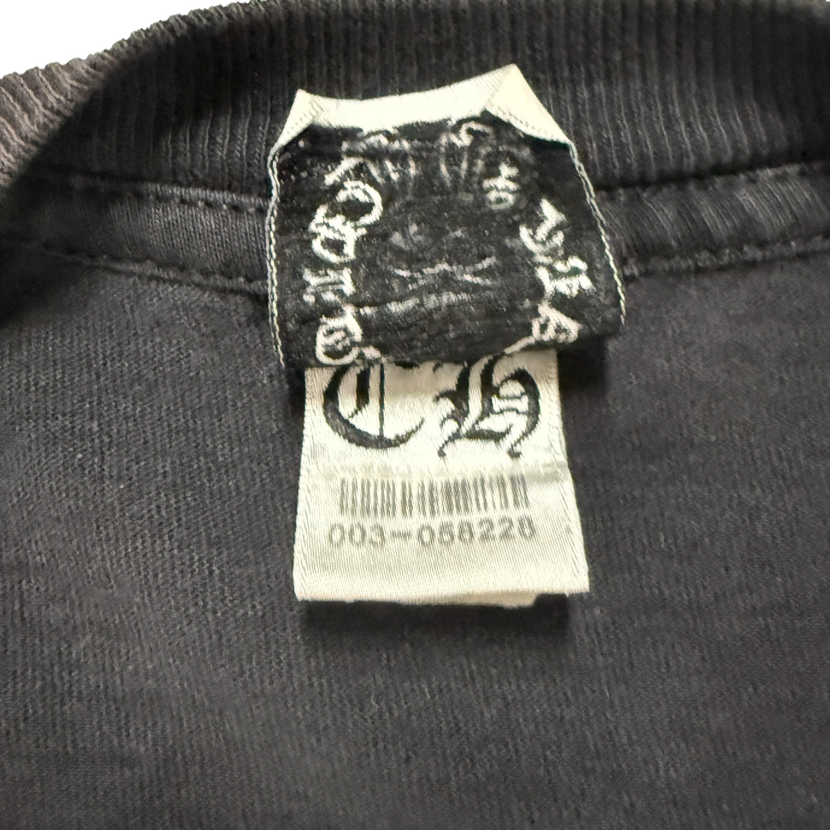 【CHROME HEARTS】クロムハーツ BLUE CROSS POCKET TEE OLD Y2K
