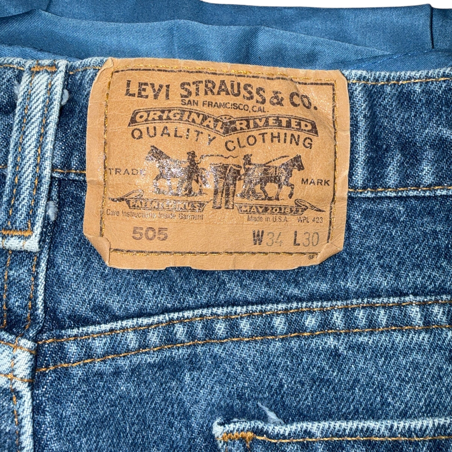 【LEVI'S】リーバイス 90's 505 オレンジタブ "チェーンステッチ" 刻印575