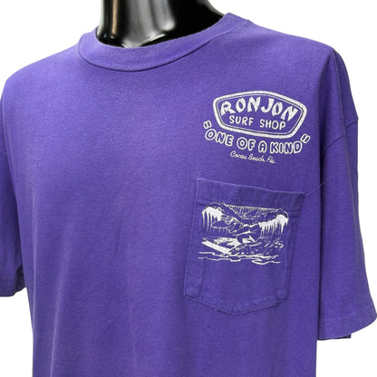 【RON JON】ロンジョン "SURFING SHARK" 80's Vintage Tシャツ