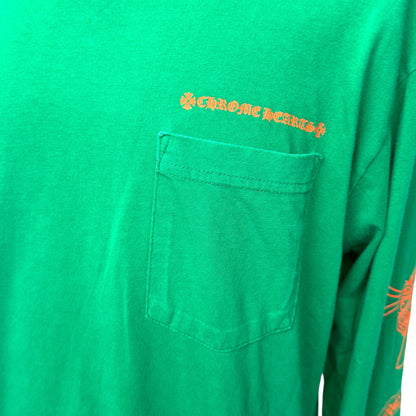 【CHROME HEARTS】クロムハーツ "HORSESHOE LOGO"  ロングスリーブTシャツ