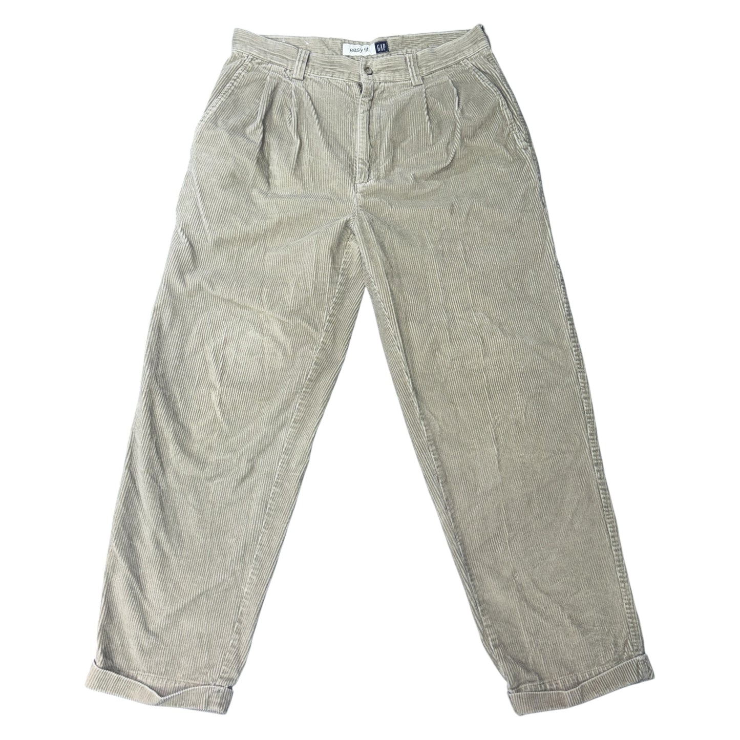 【GAP】ギャップ "easy fit" 2タック コーデュロイパンツ