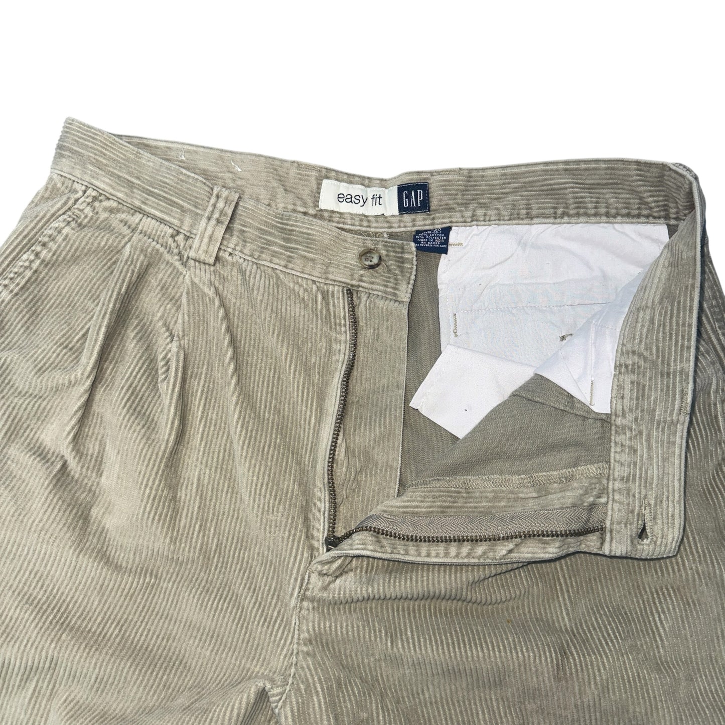 【GAP】ギャップ "easy fit" 2タック コーデュロイパンツ
