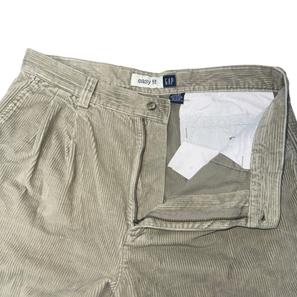 【GAP】ギャップ "easy fit" 2タック コーデュロイパンツ