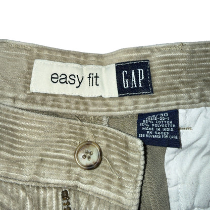 【GAP】ギャップ "easy fit" 2タック コーデュロイパンツ