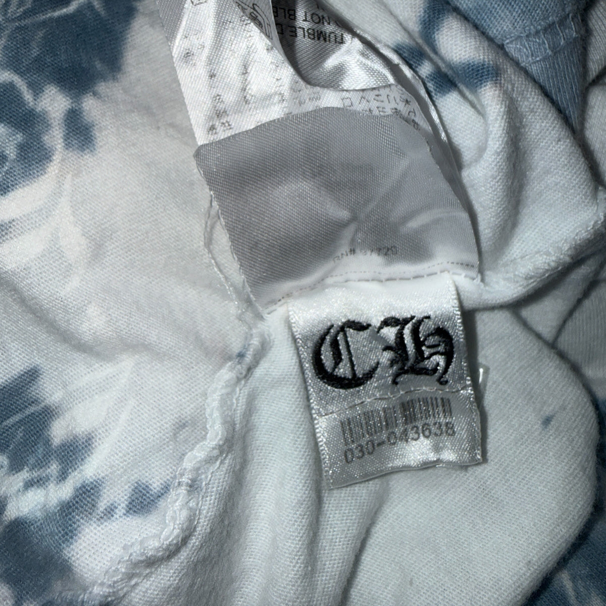 【CHROME HEARTS】クロムハーツ "Tie Dye Malibu Horseshoe" ロングスリーブTシャツ