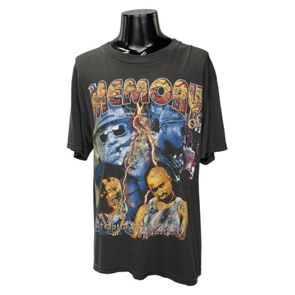 【2PAC & THE NOTORIOUS B.I.G.】2パック & ザ・ノトーリアス・B.I.G. "MEMORY OF" 90's Vintage RAP Tシャツ
