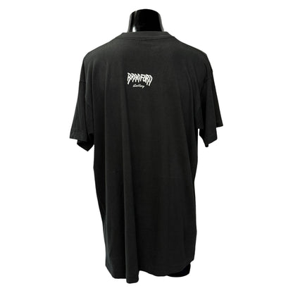 【KURT COBAIN】カートコバーン "BIG Face BRADFORD" 90's Vintage Tシャツ front face 希少バージョン