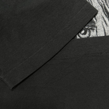 【KURT COBAIN】カートコバーン "BIG Face BRADFORD" 90's Vintage Tシャツ front face 希少バージョン