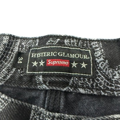 【SUPREME×HYSTERIC GLAMOUR】シュプリーム×ヒステリックグラマー "Snake Double Knee Denim Painter Pant"  21SS パンツ