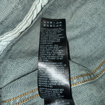 【BALENCIAGA】バレンシアガ Summer 24 Tattoo Denim Jacket