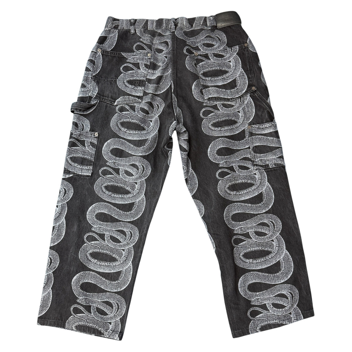 【SUPREME×HYSTERIC GLAMOUR】シュプリーム×ヒステリックグラマー "Snake Double Knee Denim Painter Pant"  21SS パンツ