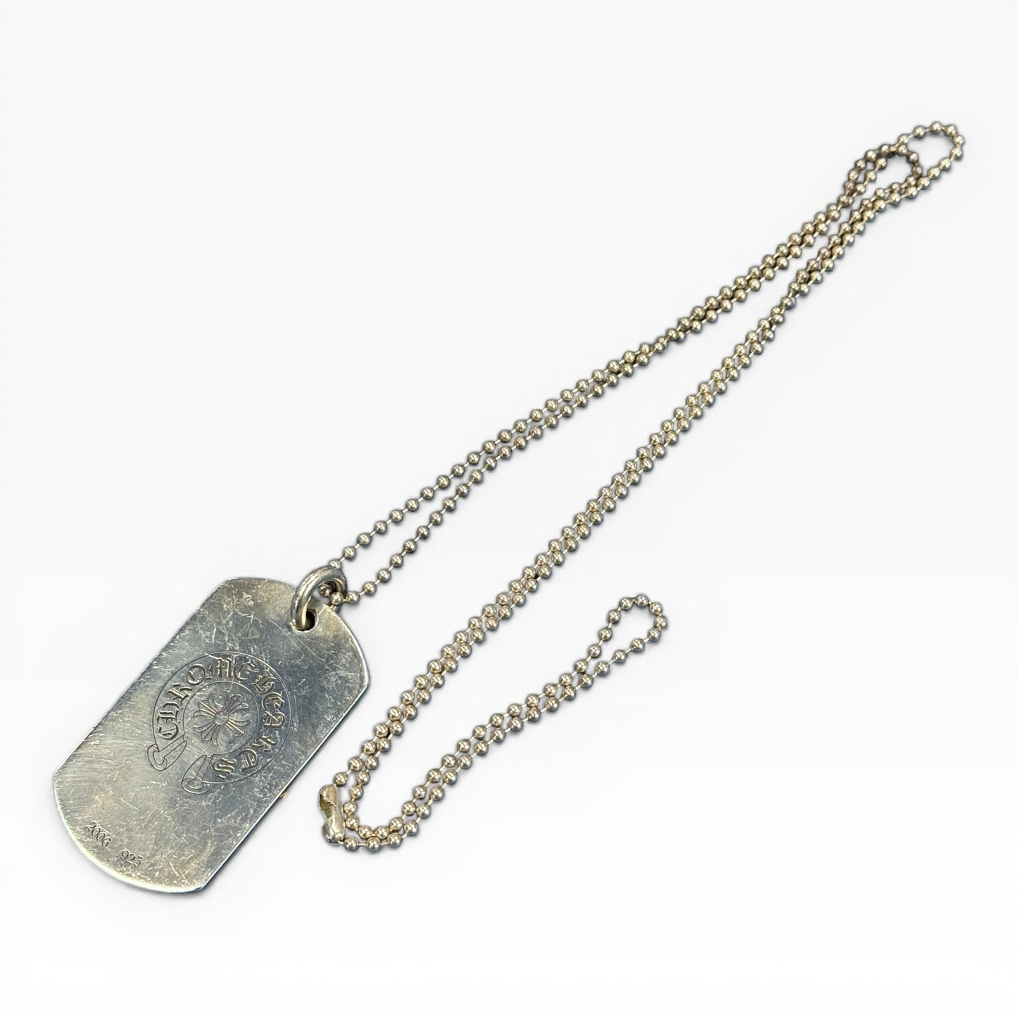 【CHROME HEARTS】クロムハーツ マリブ限定 ドッグタグ ネックレス