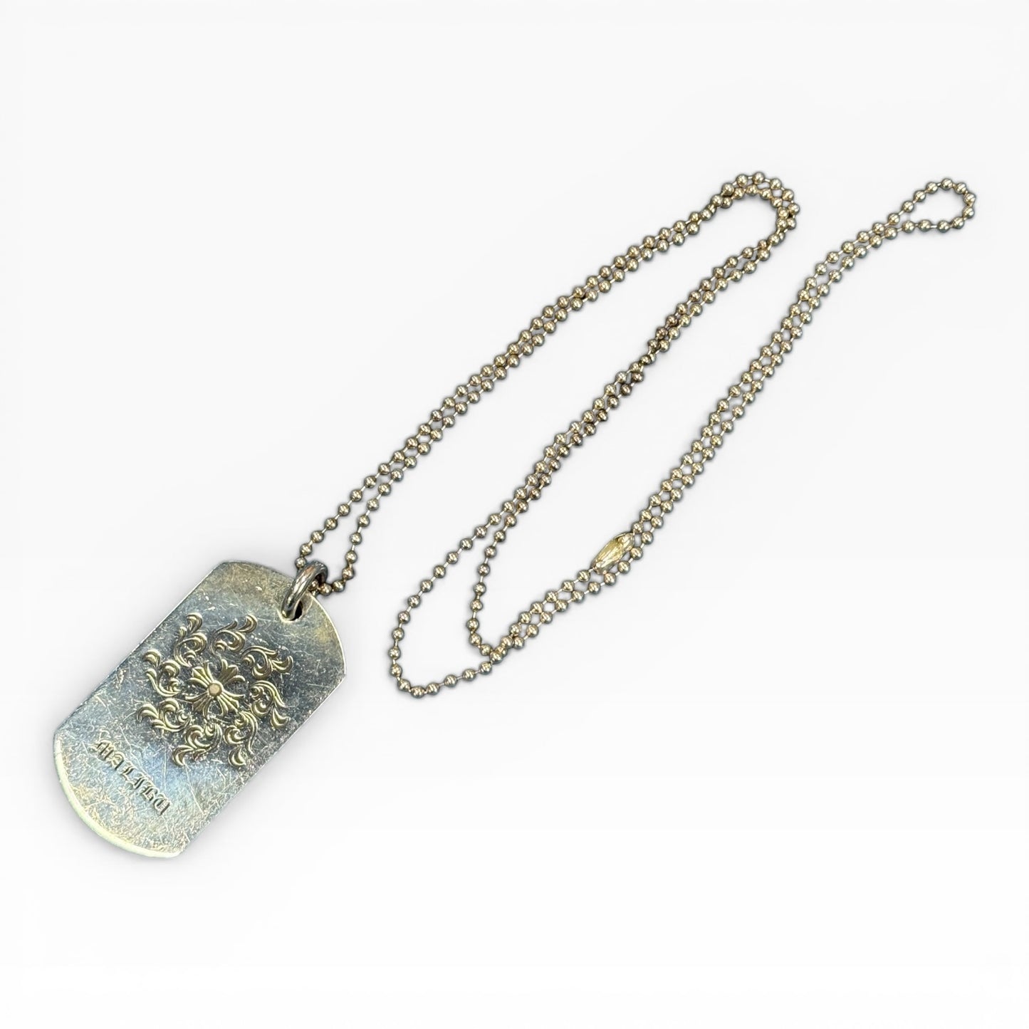 【CHROME HEARTS】クロムハーツ マリブ限定 ドッグタグ ネックレス
