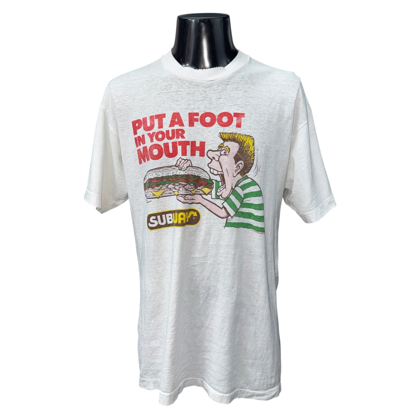 SUBWAY ヴィンテージ Tシャツ USA製 Screen Stars 企業T ファストフード 90s vintage