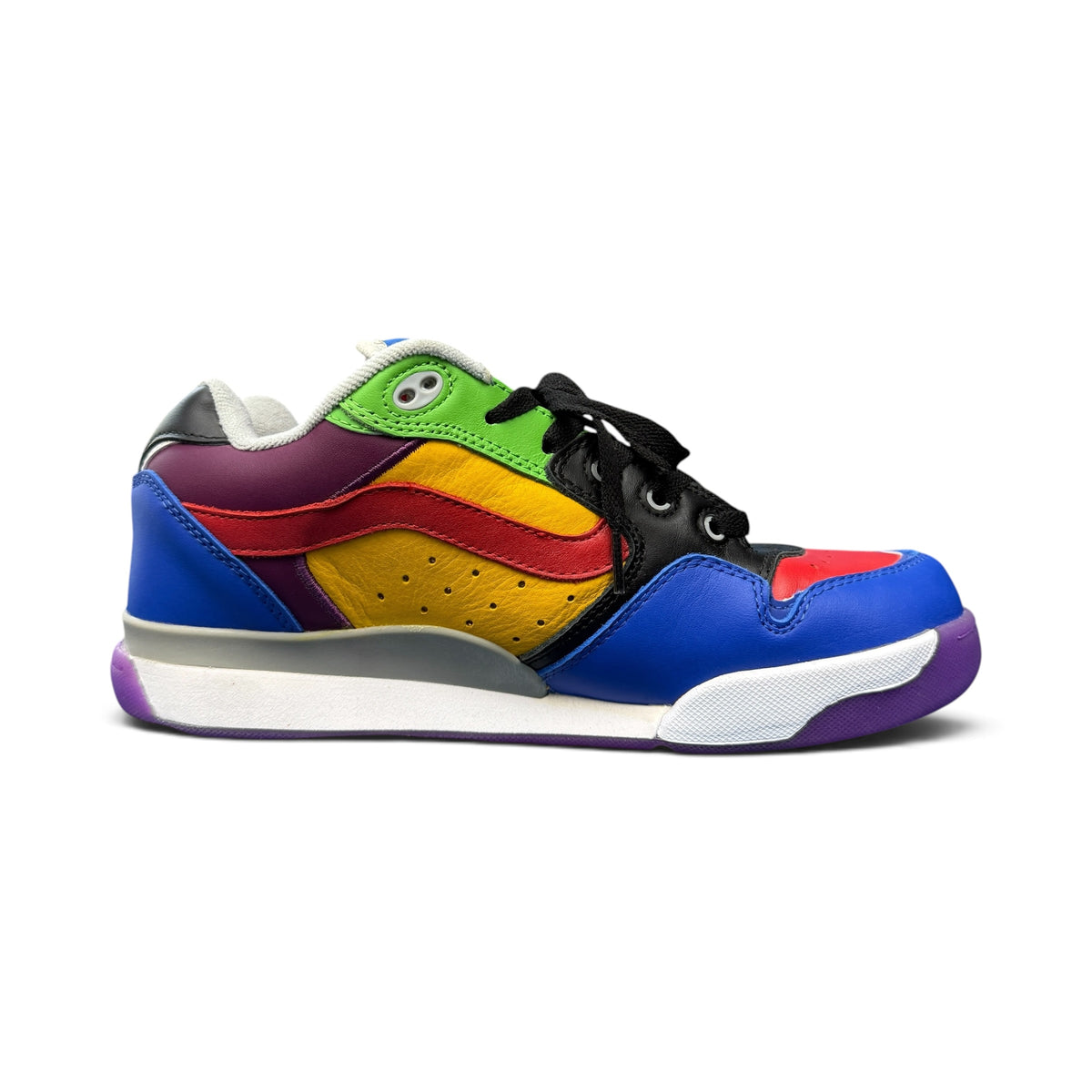 【VANS × GALLERY DEPT.】バンズ × ギャラリーデプト "ROWLEY XLT" マルチカラー コラボスニーカー