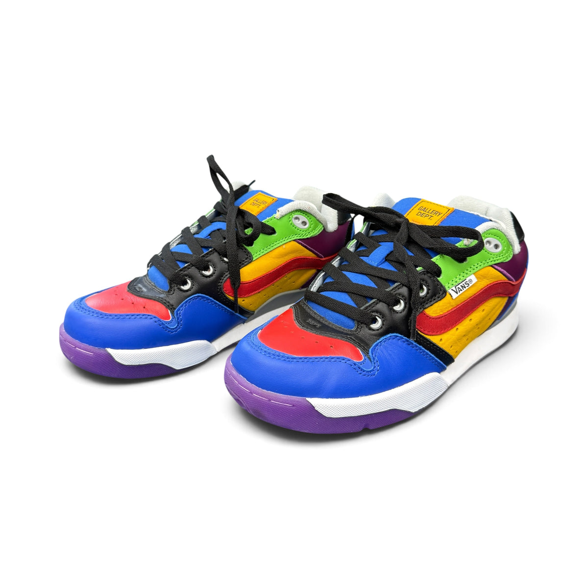 【VANS × GALLERY DEPT.】バンズ × ギャラリーデプト "ROWLEY XLT" マルチカラー コラボスニーカー