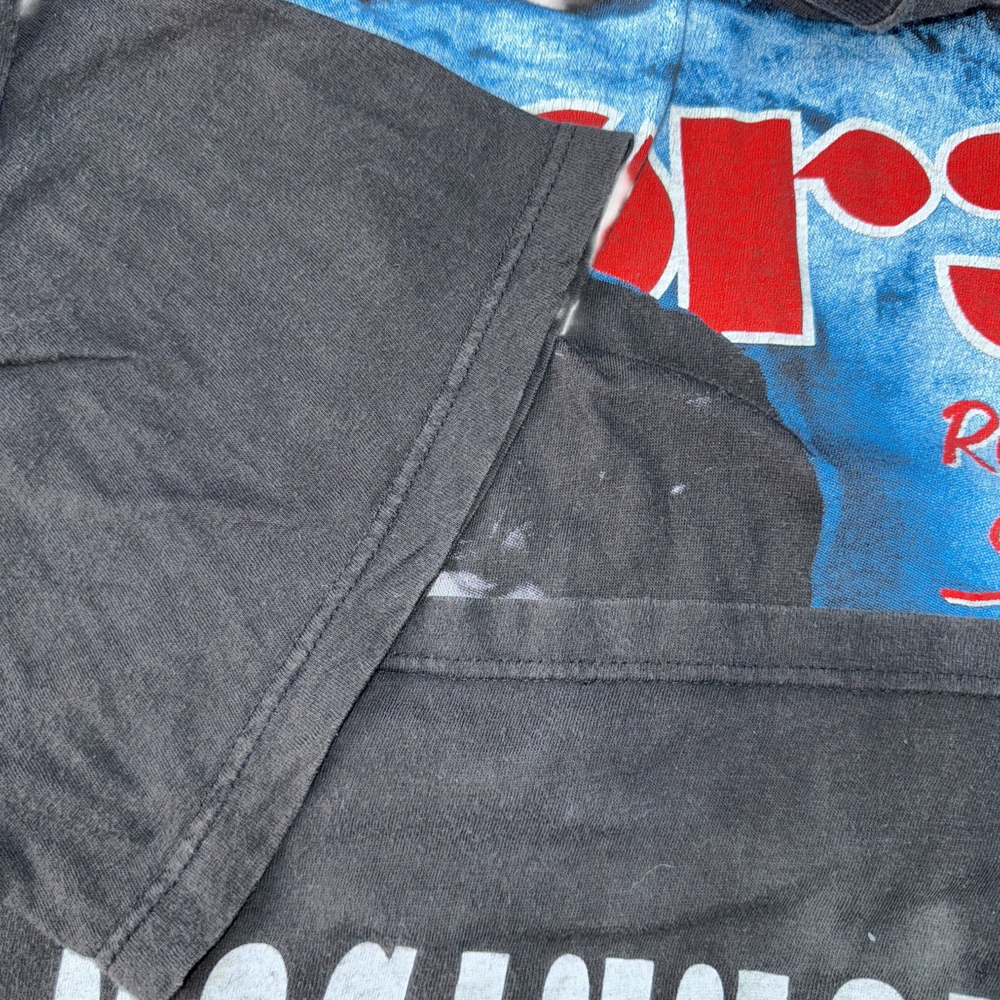 【THE DOORS】ザ・ドアーズ Jim Morrison バンドTシャツ 両面プリント フェードブラック
