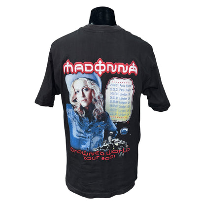 【MADONNA】マドンナ "Drowned World Tour" 2001 Vintage Tシャツ